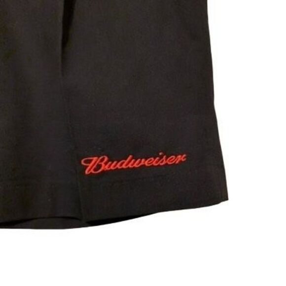 Vintage Riverside Size 29 Budweiser Blue Pleated Uniform Shorts *New-2nds* - Picture 2 of 7